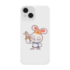 レタ(LETA)のぽっぷらうさぎ(勇敢！) Smartphone Case