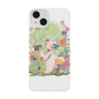 天道虫のフラワーヘアのガーディアン Smartphone Case