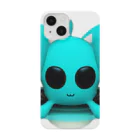 パラリアン公式グッズのパラリアン♀（ライトブルー）うさぎSTYLE−UFOにちょこん Smartphone Case