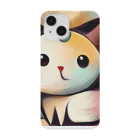 T2 Mysterious Painter's ShopのMysterious Cat Smartphone Case