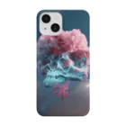 NEON CITYのネオンシティ シリーズ サンカヨウ Skeleton Flower Smartphone Case