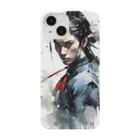 News US Suzuri Storeの侍 サムライアート 其の弐 Smartphone Case