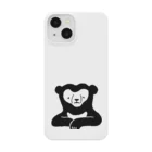 ナラティヴ・ラボ マーケットのくまざわくん（ブラックライン） Smartphone Case