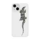 cats&reptiles cafe Odd eyeの墨(ズミ)オオトカゲグッズ。 Smartphone Case