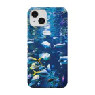 マグロ漁船の水面に映るお魚たち Smartphone Case