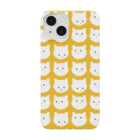 Dot Cat DailyのDot Cat Daily_スマホケース（イエロー） スマホケース