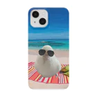 meowmeow27のいんこ on the beach Smartphone Case