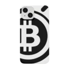仮想通貨グッズショップの急上昇ビットコインシリーズ（黒ロゴ） Smartphone Case