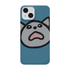 qnote_catsのちまき「ワー」(青) Smartphone Case