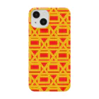 Maruai Artisanの合パターン イエローレッド(Ai Pattern Yellow n' Red) スマホケース