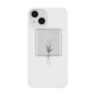 rilybiiのWhite Gray Blue . Ribbon . Smartphone Case