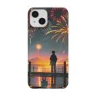 卯月なのかのFireworks Journey　〜夏の彩夜の旅〜　　No,2　「花火より高いところにいる君へ」 Smartphone Case