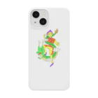 T.WorKsのドラゴンガール iPhone Smartphone Case