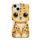 BunnyBloomのcute cheetah スマホケース