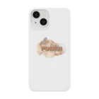 モルモット　 PUI PUIのPUIPUIロゴ Smartphone Case