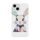 ロゴ屋さんのアニメーションうさぎ Smartphone Case