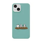 kon to shiroのトロワなアヒル lightblue Smartphone Case