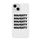 NAUGHTYのNAUGHTY 5ロゴ(BLK) スマホケース