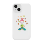 onmycolorの楽描き店のそばかすこちゃん with LOVE Smartphone Case