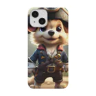 🔥AI art shop🔥の海賊の子犬 Smartphone Case