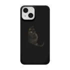 親父と猫のるるの黒猫好きのためのスマホケース Smartphone Case