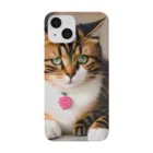 名前まだ決まってないの可愛い猫のグッズ Smartphone Case