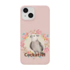 甘えん坊オカメインコのピンクとオカメインコ Smartphone Case