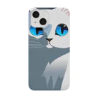 schaalの青い目の猫 Smartphone Case