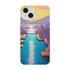 pixel-martの夕日 Smartphone Case