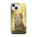 ANIMAL WORLDの森のミヌエット ネコ スマホケース Smartphone Case