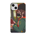 life_is_RPGの森の中の読書タイム Smartphone Case