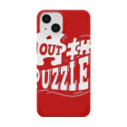 アウトパズルのアウトパズルiPhoneケース Smartphone Case