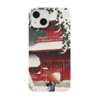 浮世絵のTシャツ屋の「芝増上寺」川瀬巴水 Smartphone Case