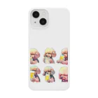 ✴︎Tiara shop✴︎のビール好きの犬 Smartphone Case