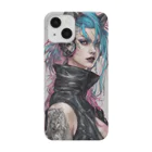 yougawhogaの狼少女　cyber punk Smartphone Case