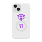 hanna_pinkのPurple Diamond Ring "B" スマホケース