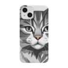 teru8376のイラスト　猫 Smartphone Case