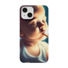 Baby smokerのBabyくん スマホケース