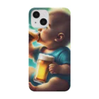 Baby smokerのBaby beer Smartphone Case