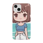 ワンダーワールド・ワンストップの海辺のかわいい女の子③ Smartphone Case