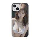 sounya sounyaの美女図鑑（白い服） Smartphone Case