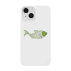 mumusの魚　green スマホケース