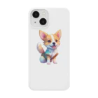 pondLeisurelyのカラフルで愛らしい子犬 Smartphone Case