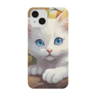 yoiyononakaの葡萄畑の番猫02 Smartphone Case