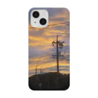 life photo goods shopの夕焼け Smartphone Case