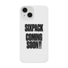 おもしろいTシャツ屋さんのSIXPACK COMINGSOON シックスパック カミングスーン 筋トレ Smartphone Case