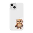 ふーすけショップの可愛いフクロウ Smartphone Case