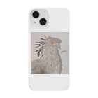 galopine de fevrier.のSecretary bird スマホケース