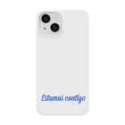 Estamos contigoのBLUE LOGO Smartphone Case