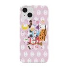 ミニマムユニヴァース@SUZURIのデビねこくんとデビねずちゃん スマホケース ハロウィン Smartphone Case